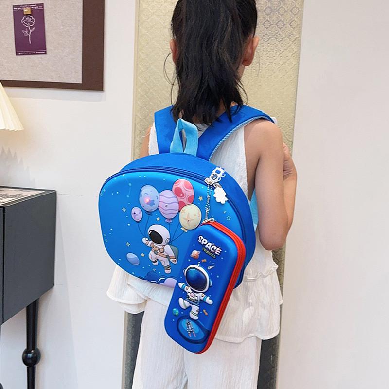 Stylish And Durable Eva Cartoon Astronaut Kids Backpack For Preschool Boys And Girls