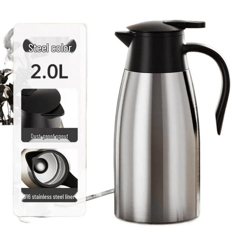 316 Stainless Steel Thermos Flask with Large Capacity for Catering & Dorms