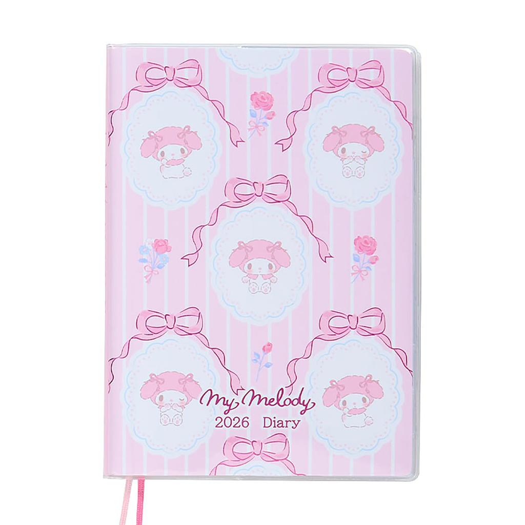 Sanrio B6 Diary 2026 My Melody October Start Planner Schedule Planner Diary 623245 (Horizontal Ruled)
