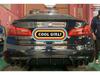 BMW 5 Series G30/G38 Quad Outlet Titanium Black Exhaust Tailpipe, MP Style, Large Square