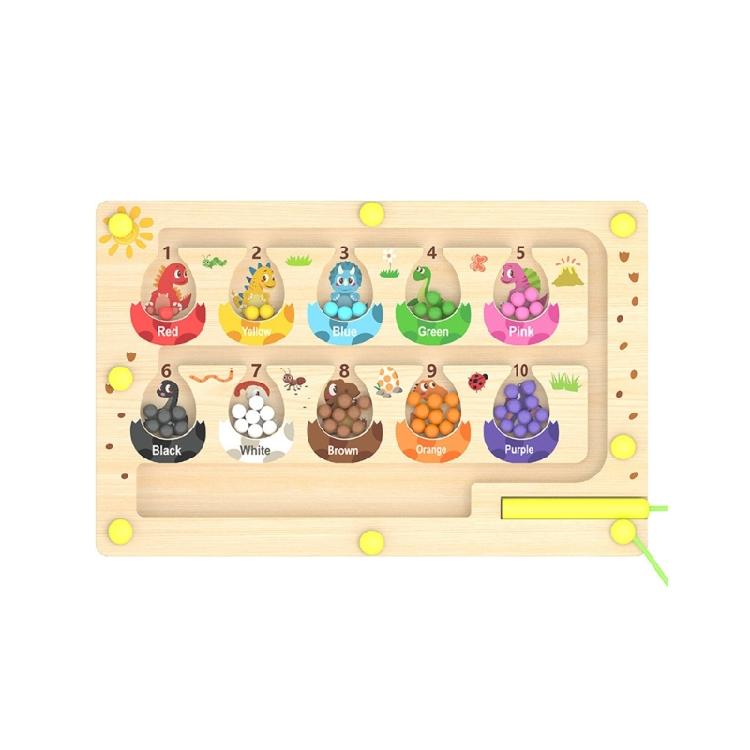 

Dinosaur Eggs Shaped Magnetic Maze Challenge Toy To Boost Confidence Through Independent Problem Solving For Ages 3+ 1