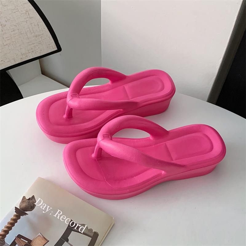 Marken-Zehentrenner mit dicker Sohle: EVA, Deodorant, Wasserdicht, Rutschfest, Bequem, Leicht – Perfekt für Outdoor-Bekleidung.