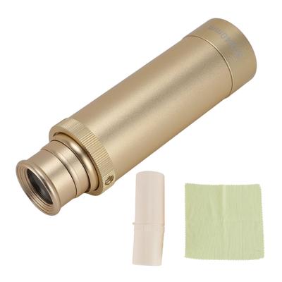 Retro Telescope Zoomable 30x Magnification Portable Handheld Vintage Monocular for Travel Camping