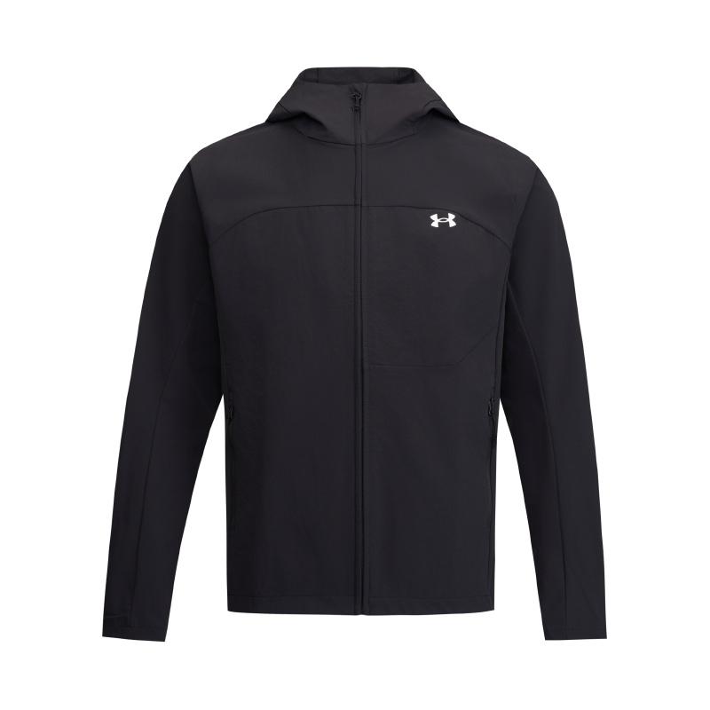 

Under Armour Ef Soft Shell Woven Comfortable Warm Windproof Outdoor Sports Jacket Men Jacket Black 6014384-001 L