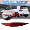 Rear Bumper Reflector Light Brake Light Dynamic Turn Signal For VW Golf MK7 2012-2016 Brake Rear Fog Lamps and Turn Signal Light