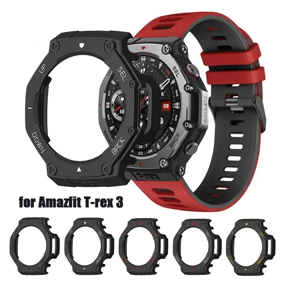 PC Screen Protector Bumper Protector Frame New Protective Case for Amazfit T-Rex 3