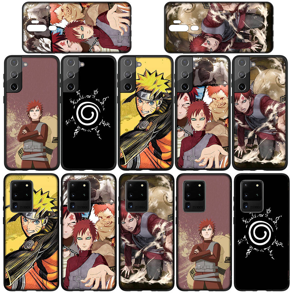 for Samsung Galaxy S25 S24 S23 S22 Ultra FE Plus A17 A37 A57 A56 A55 A06 A16 A15 A36 A26 A35 A05 A25 A54 A34 S9 Phone Case Naruto Gaara Cover