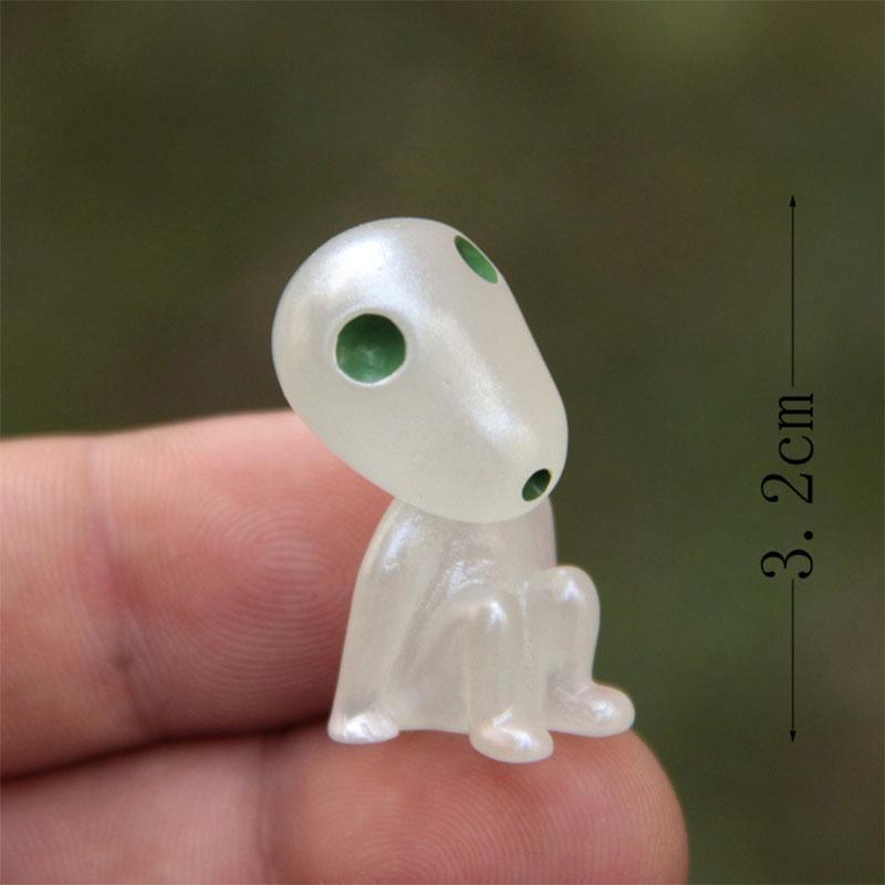 Enchanting Mini Mononoke Luminous Tree Elves Doll Ornament For Micro Landscape Bonsai