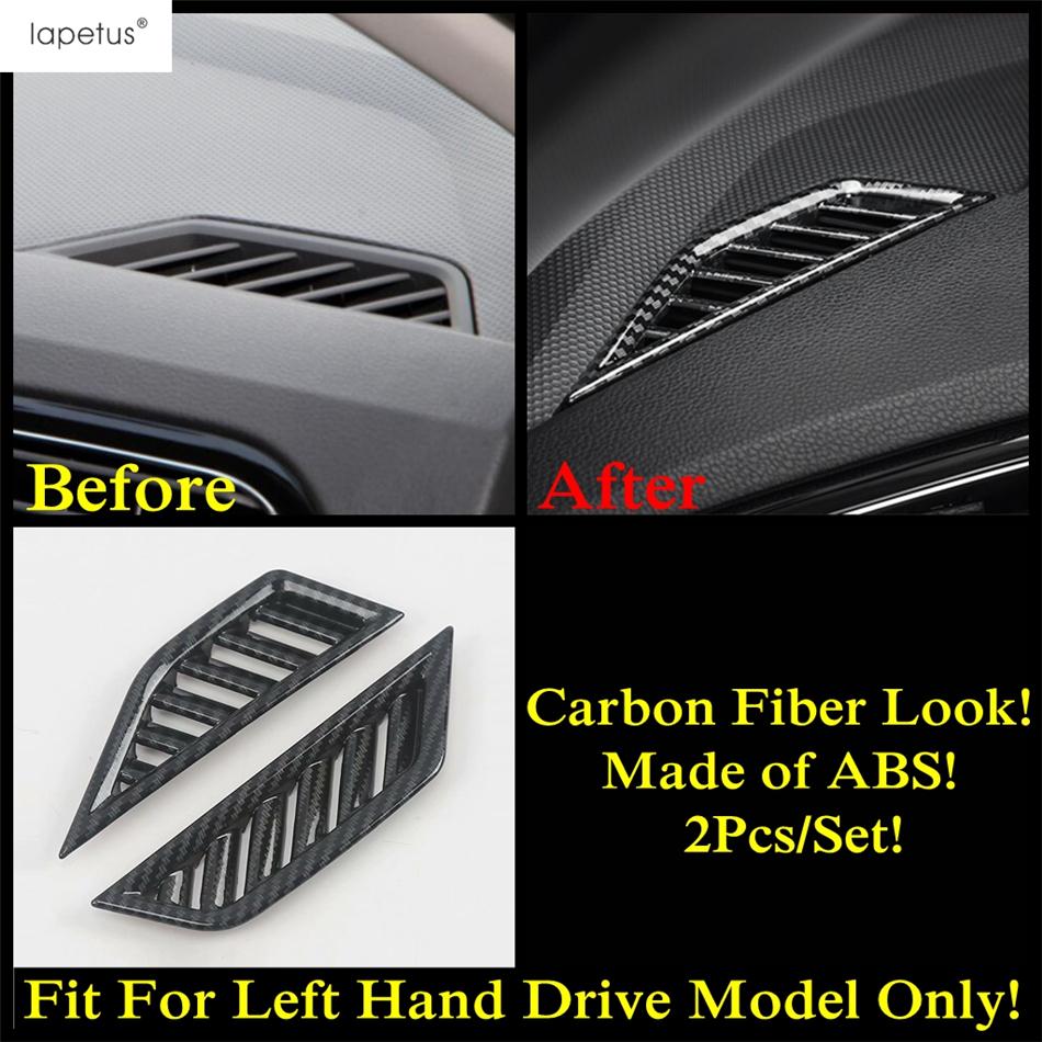 Car Dashboard Air AC Conditioning Vent Outlet Panel Decor Cover Trim Matte Accessories For Volkswagen VW Tiguan MK2 2016 -