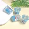 100pcs Kawaii Simulation Milk Bottle Ice Drink Resin Cabochon Mini Crafts For DIY Kitchen Toys Doll House Accessories