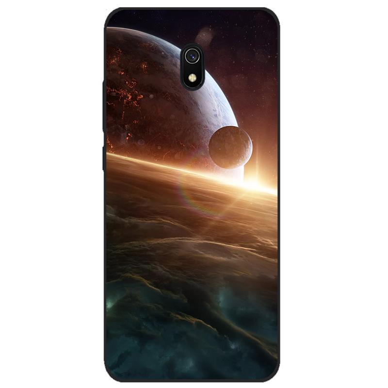 Case for xiaomi redmi 8a cases full protection soft tpu back cover on redmi 8a bumper hongmi 8a phone shell bag coque animal dog