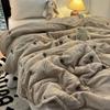 Machine Washable Summer Quilt Embroidery Air-Condition Bedding Cream Color Cooling Thin Comforter