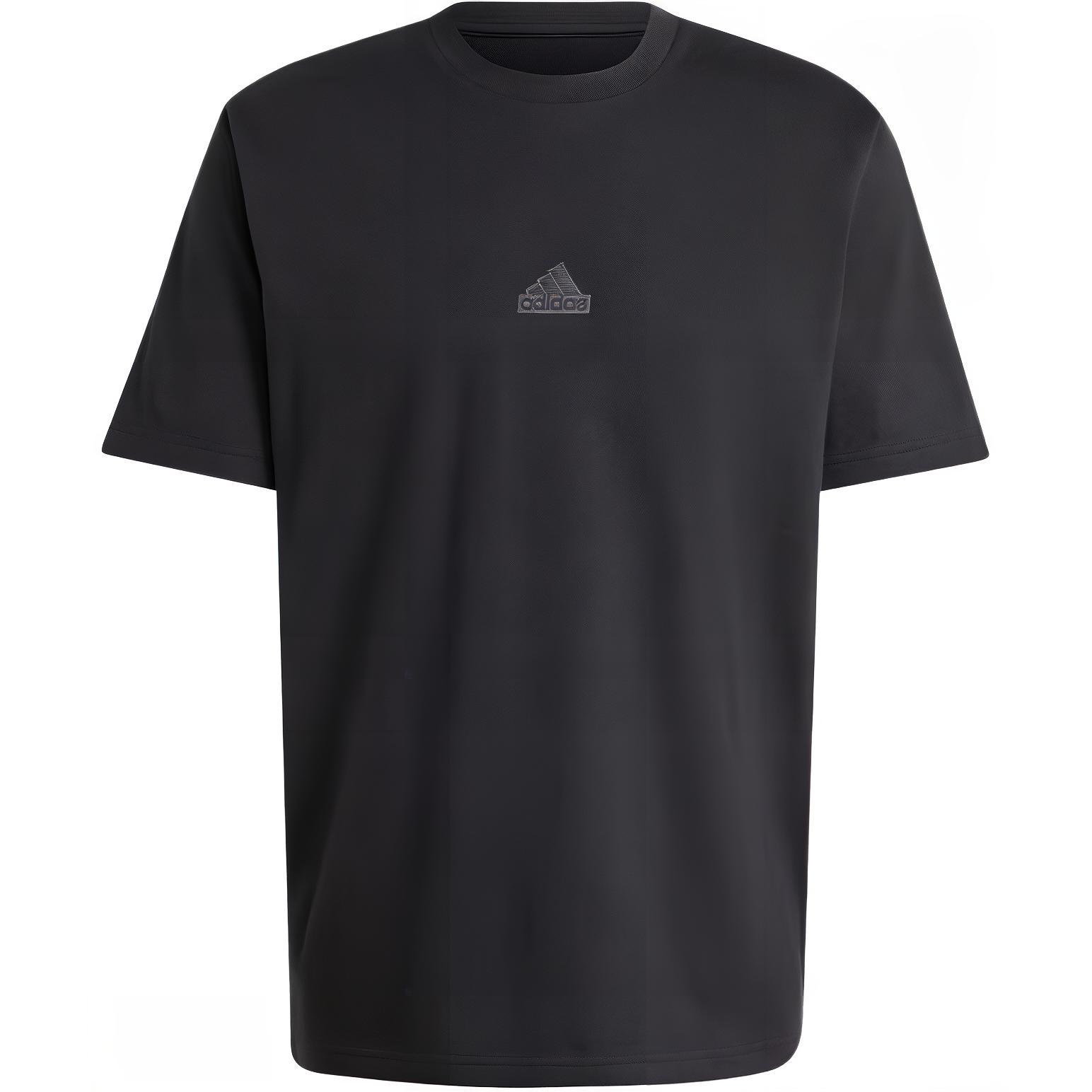 

Adidas City Escape Graphic Tee Black Men Streetwear IW2688 XXL