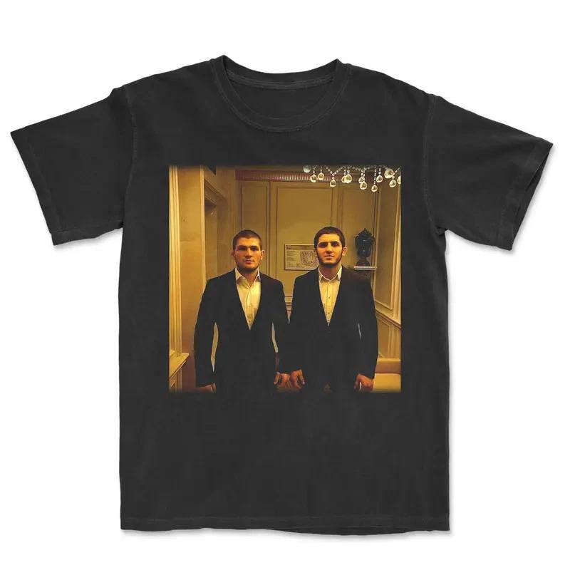COMBATWEAR KHAMZAT CHIMAEV TEE, Unisex Boxing Shirt, Graphic Tees T-Shirt XXL