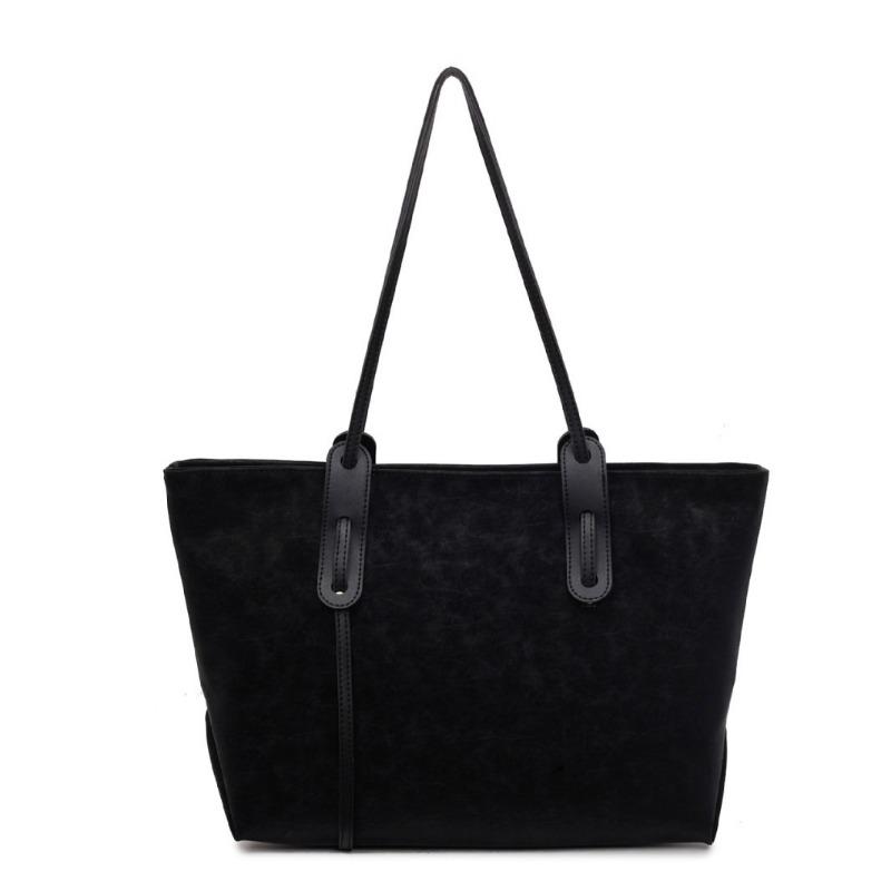 Mode Retro-Tragetasche mit großem Fassungsvermögen Damen Herbst und Winter neue einfache Schultertasche Pendlertasche Umhängetasche