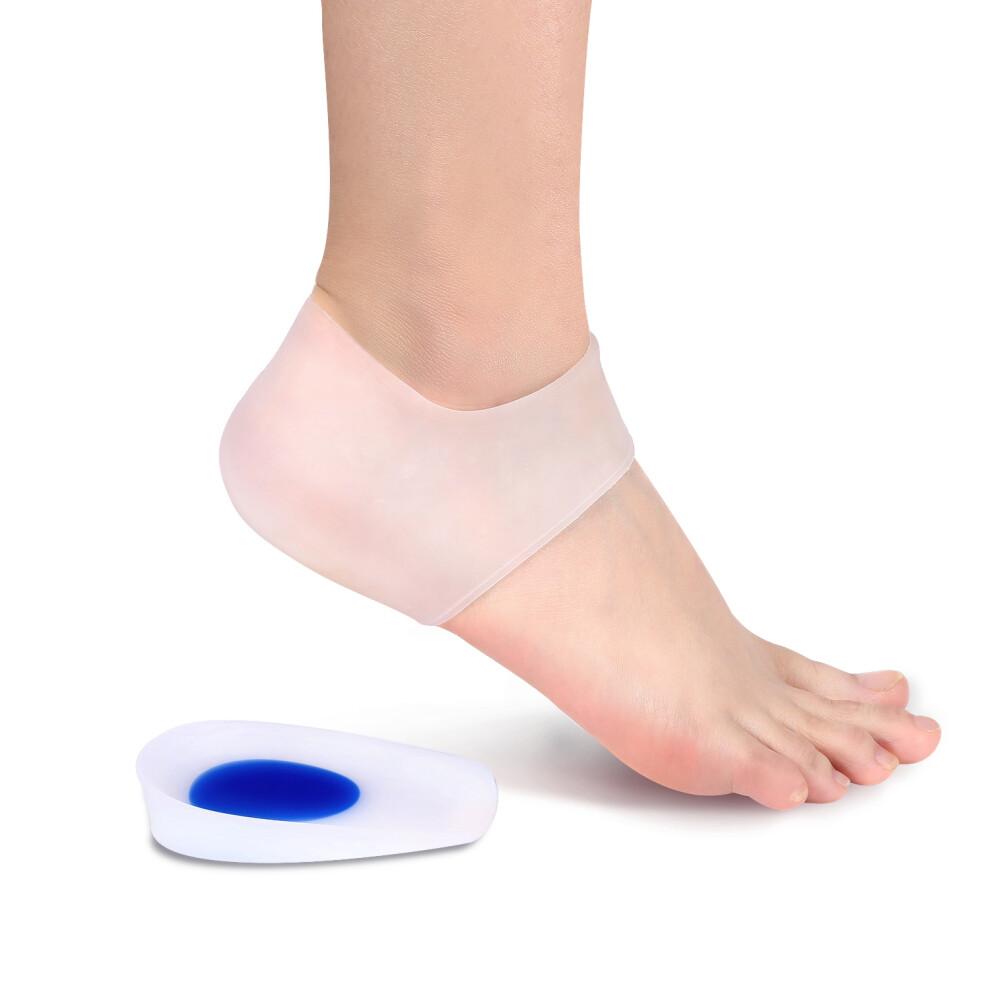 Gel Heel Cups Inserts and Compression Heel Sleeves Socks