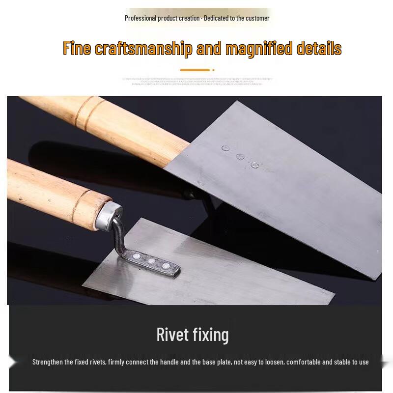 Manganese Steel Trowel and Putty Knife Set