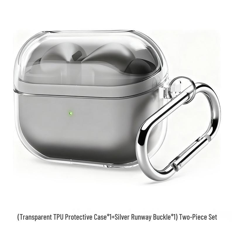 Samsung Galaxy Buds3/3Pro TPU Transparent Sturzsichere Schutzhülle für Kopfhörer