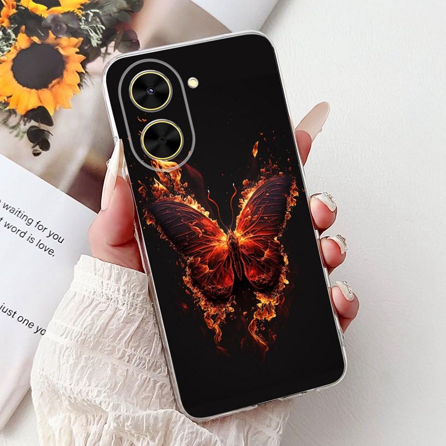 Phone Case for Xiaomi Poco C71 2025 Luxury Painted Back Cover TPU Capa Soft Silicone Fundas for Xiaomi PocoC71 Proective Case