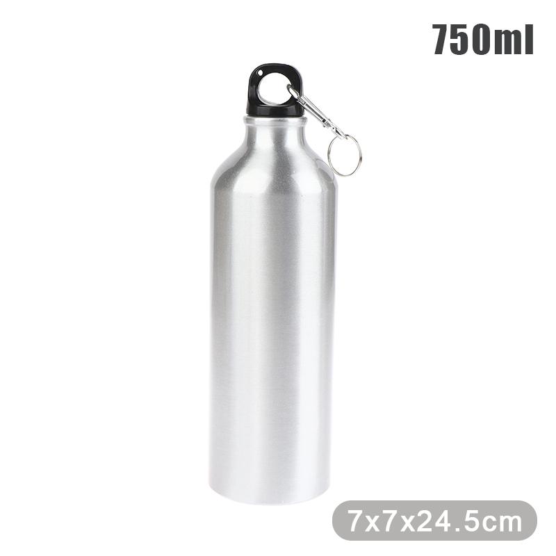 1 Stück Aluminium Outdoor Fahrrad Sport Wasserflasche Trinkkessel Trinkbecher Auslaufsichere Wasserkanne für Reisen Laufen Camping
