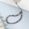 Color beaded series mobile phone chain fashionable women's short mobile phone anti-lost hanging chain pendant is in stock.