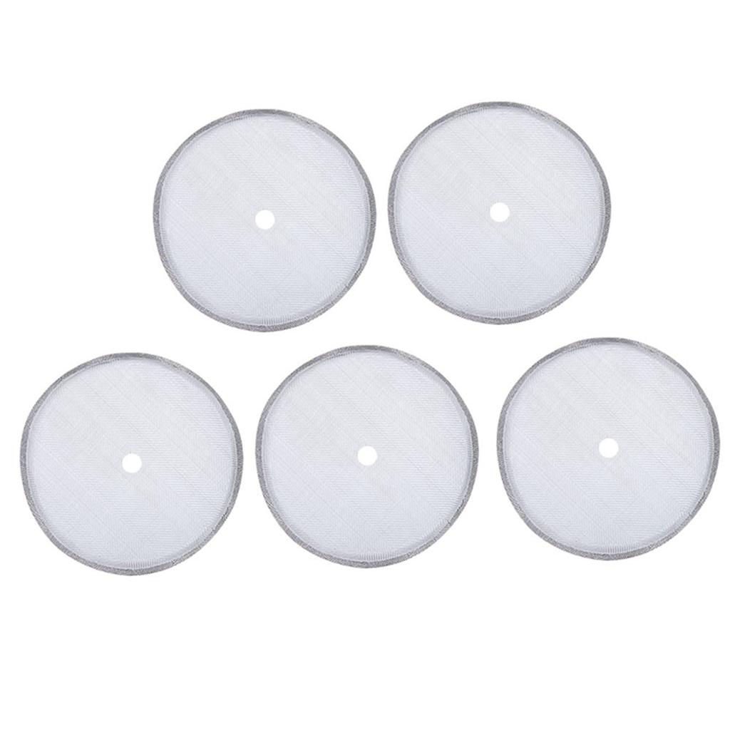 5 stk Kaffefilter i rustfritt stål for 600 ml French Press kaffekanne Nettfiltertilbehør