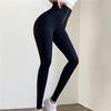Pantalones de Yoga de Cintura Alta para Mujer Control de Abdomen Levantacola Sin Costuras Elásticos Leggings de Entrenamiento