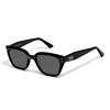 Gentle Monster Side Logo Square Sunglasses Women Sunglasses Black NADA-01