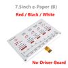 Raspberry Pi 7.5 inch e-Paper E-Ink Display HAT 7.5inch SPI Interface 800×480 Red / Black / White for Arduino STM32 Jetson Nano