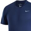 Nike Dri-Fit Logo Crew Neck Comfortable Quick-Dry Casual Short Sleeve T-Shirt Men Tops University-Deep-Blue Cool-Grey HF0507-419