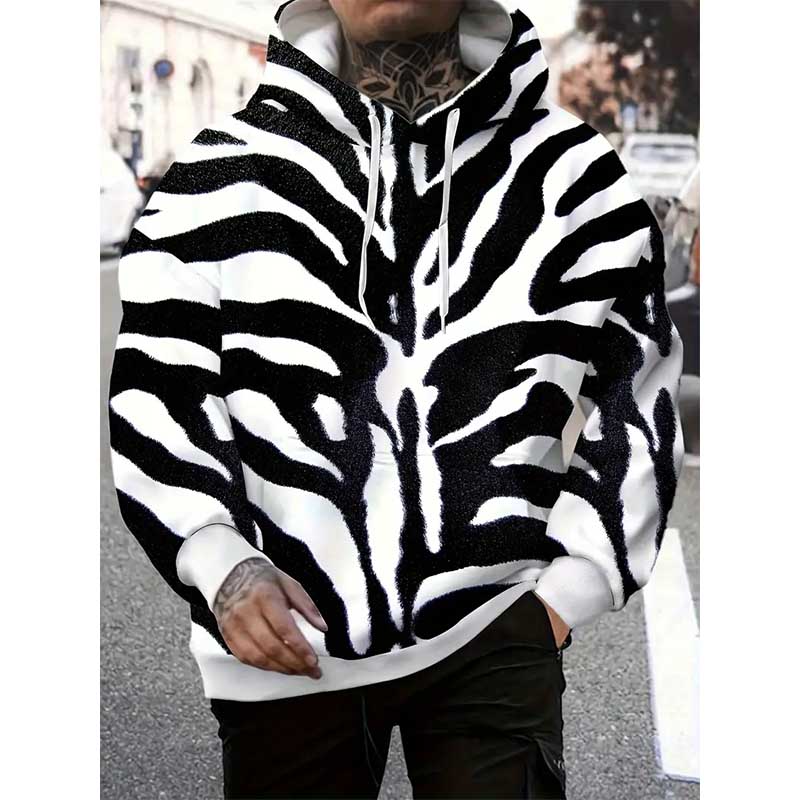 

Толстовки з 3D принтом леопарда Чоловічий вуличний одяг Оверсайз Худі Толстовки Хараджуку Спортивні костюми Y2k Пуловери Топи Пальто Чоловічий одяг M