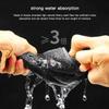 LYSH4 1Pcs Suede Fleece Microfiber Towel Car Cleaning Rag Cloth For KIA GT Line EV6 Sorento Niro EV9 Sportage Cerato Forte Stonic Ceed