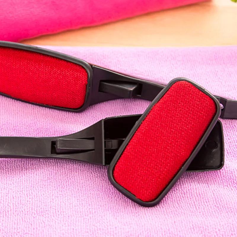 Rotatable Static Dog Brush Puppy Hair Fur Scrubbing Brush Creative Electrostatic Dry Cleaning Brush Dust Can Be Rotated