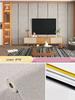 Linen Wallpaper Self-adhesive Waterproof Moisture-proof and Moldy Resistant 3D Wall Stickers Home Living Room Wall Decoration