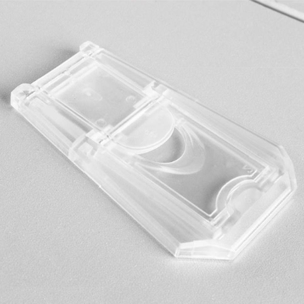 Transparent Sliding Door Lock Self-adhesive Sliding Sash Stopper for Child Security Protection