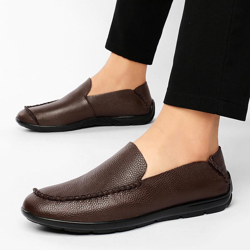 Мужская обувь из натуральной кожи — фото 10