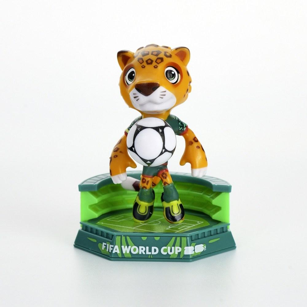 Official Licensed 2026 FIFA World Cup Mascot 3-Piece Collectible Set Fan Souvenir Figure Gift Desk Decor P003 - Miniature/Model