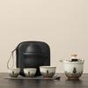 Tangfeng Ru Kiln Portable Travel Tea Set