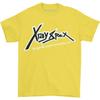 Men's X-Ray Spex XRS Logo Yellow Tee T-shirt XX-Large Yellow