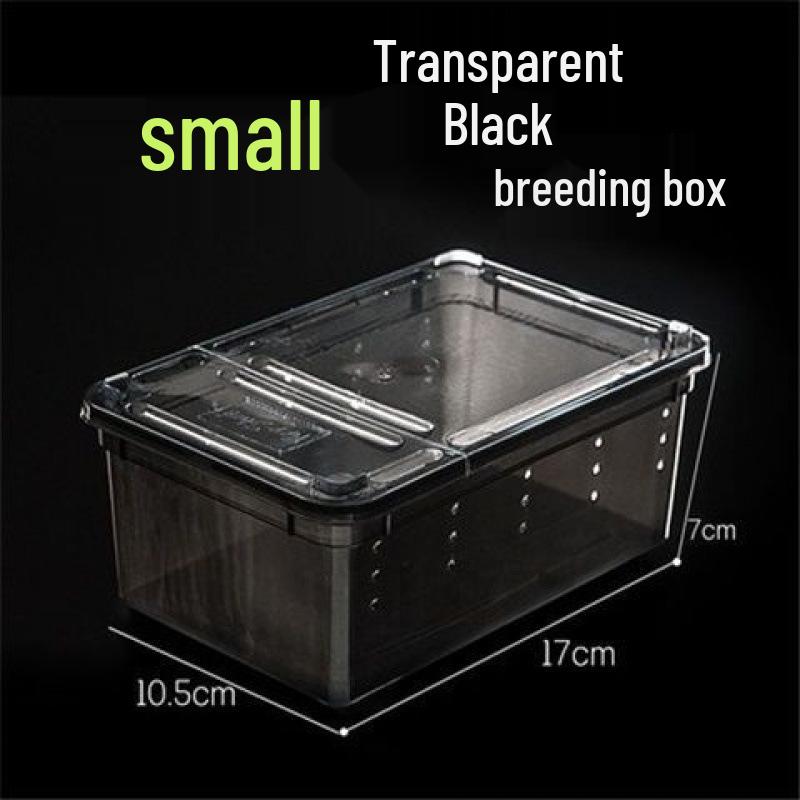 Transparent Acrylic Reptile Terrarium & Breeding Box with High Visibility and Ventilation