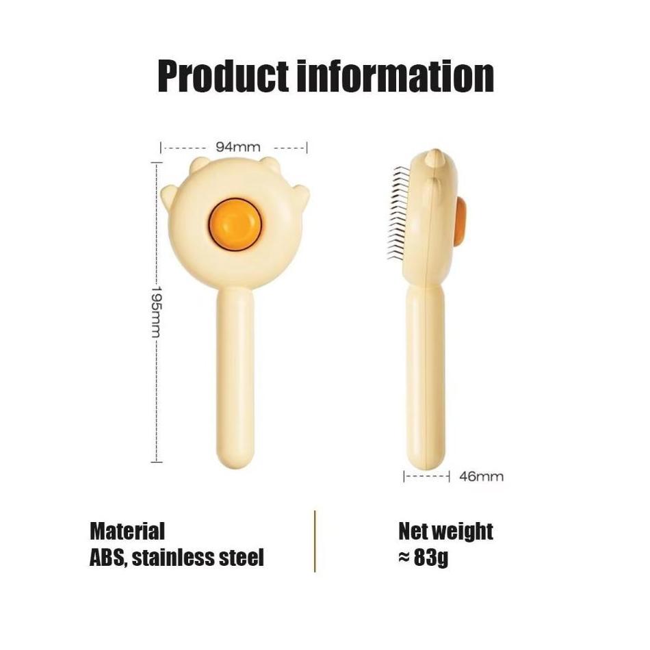 1 Pcs Dog Cats Needle Hair Comb Hair Remover Hairs Comb Pets Smoothing Floating Removal Woolen Goods Pet Cat Comb Specific Brush