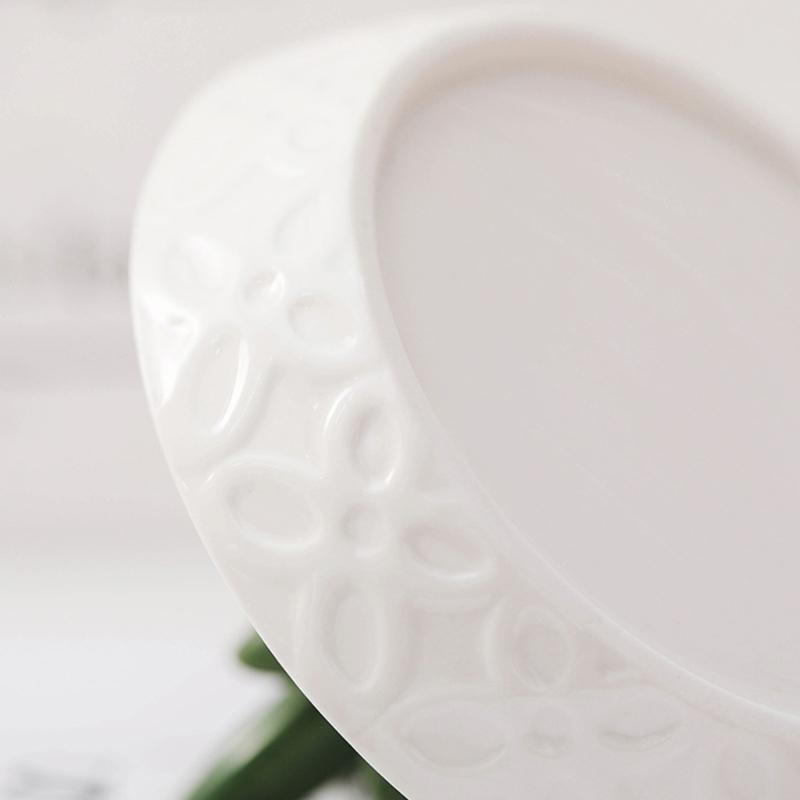 Ceramic Aloe Cactus Rings Holder Trinkets Tray Earrings Necklace Jewelry Organizers Christmas Birthday Gift for Women
