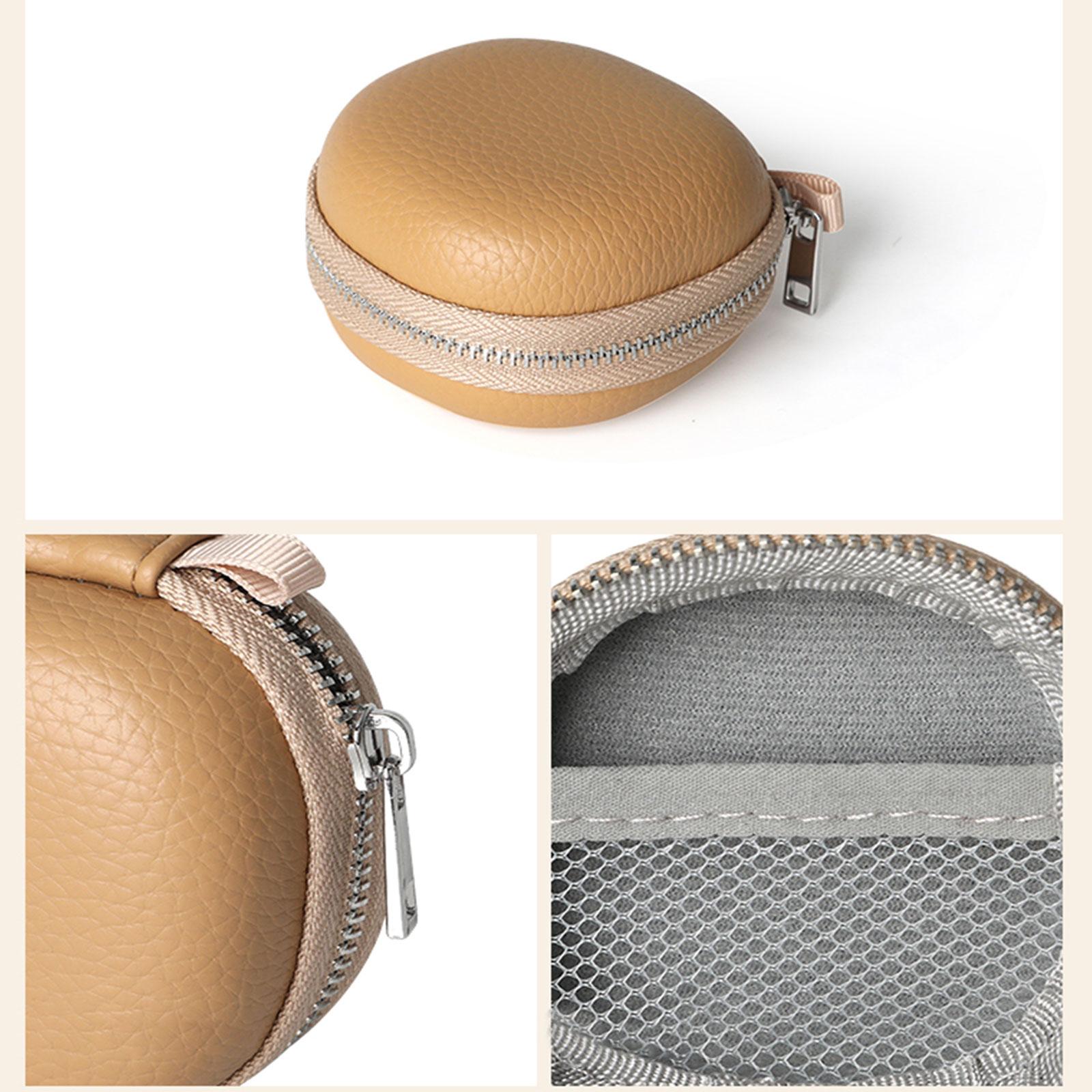 

Portable Earbud Storage Bag With Soft Inner Lining Zippers Closures for FreeClip Headsets Easy Access Storage Bag 1 чёрный