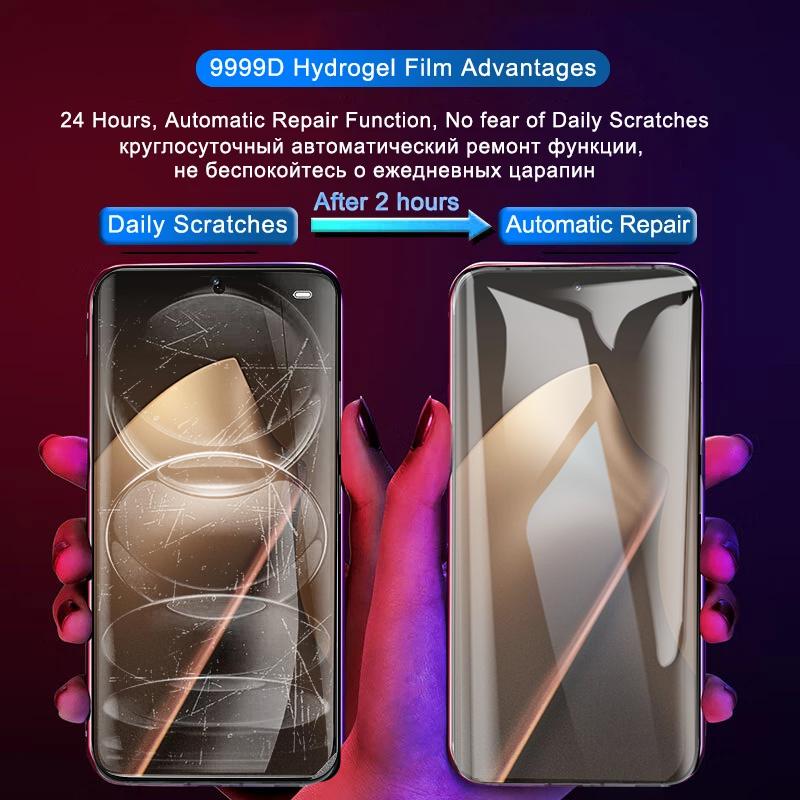 8IN1 Hydrogel Film for Xiaomi Mi 15T 9T Pro Screen Protector for Mi 13 12 11 Lite Note 10 Pro Lens Soft Film