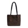 Leopard Print Retro Large-capacity Bag Women's 2025 New Autumn and Winter Versatile One-shoulder Armpit Bag for Commuting To Work