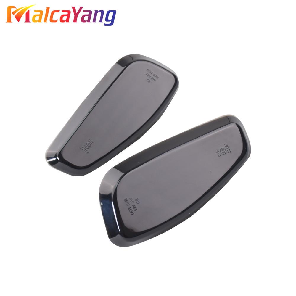 2Pcs LED Car Dynamic Turn Signal Light Side Marker Lamps Blinker Amber For Jeep Renegade BU 2014-2021 OEM# 68256049AA 68256050AATurn Signal 2