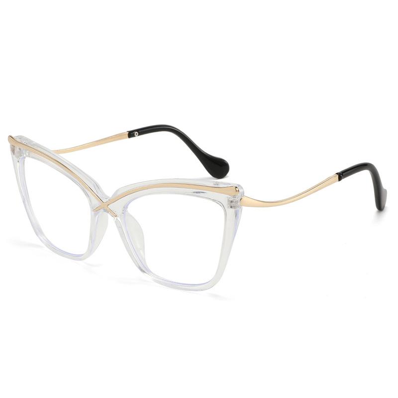 Xiaomi Women Cat‑Eye Zero‑Power Decor Glasses with Lenses Fashion Reading Eyewear for Office Daily Use Multi Color Available