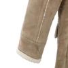 Ron Herman Duffel Coat Beige Back Bore Women Used