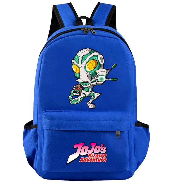 Anime Printed Adventure Backpack for Teen Gift School Bag Canvas Bookbag Girl Kawaii Rucksack Student Back To Schoolbag