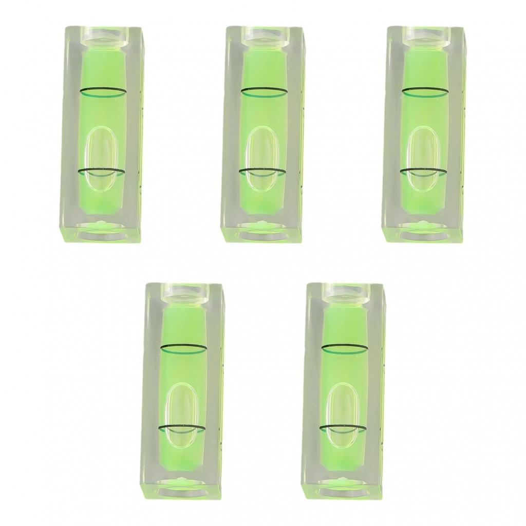 5/10pcs Square SmallLevel Bubble Small Leveller Set For Leveling Tubular